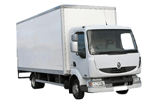 7.5 tonne box truck with tail lift