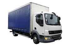 7.5 tonne curtain side truck