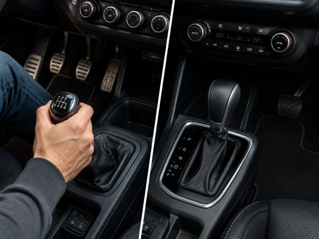 Manual and automatic gearbox comparison for Hampshire hire cars