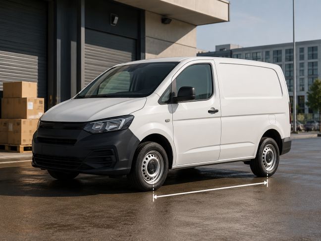 Short wheelbase van example for Hampshire van hire