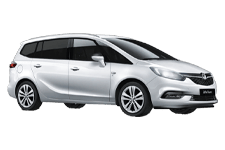 Vauxhall Zafira 5 plus 2 people carrier