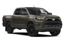 Toyota Hilux pickup hire vehicle